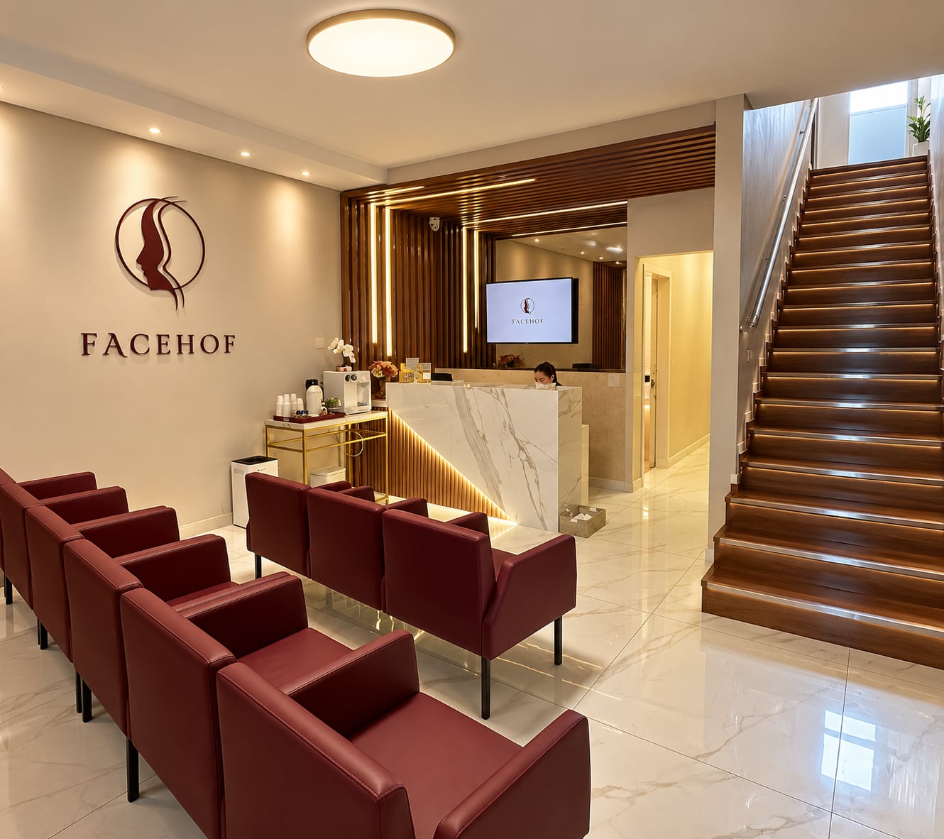 Recepção do Instituto Facehof